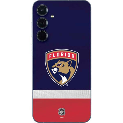 NHL Florida Panthers Alternate Jersey Galaxy A55 5G Skin